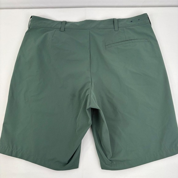 J.Crew Mens 9 Inch Tech Performance Shorts Green Golf Casual Size 32 - Picture 4 of 8
